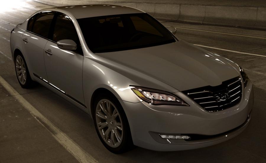  Hyundai Genesis Concept 2007 года  (фото 58 из 60)